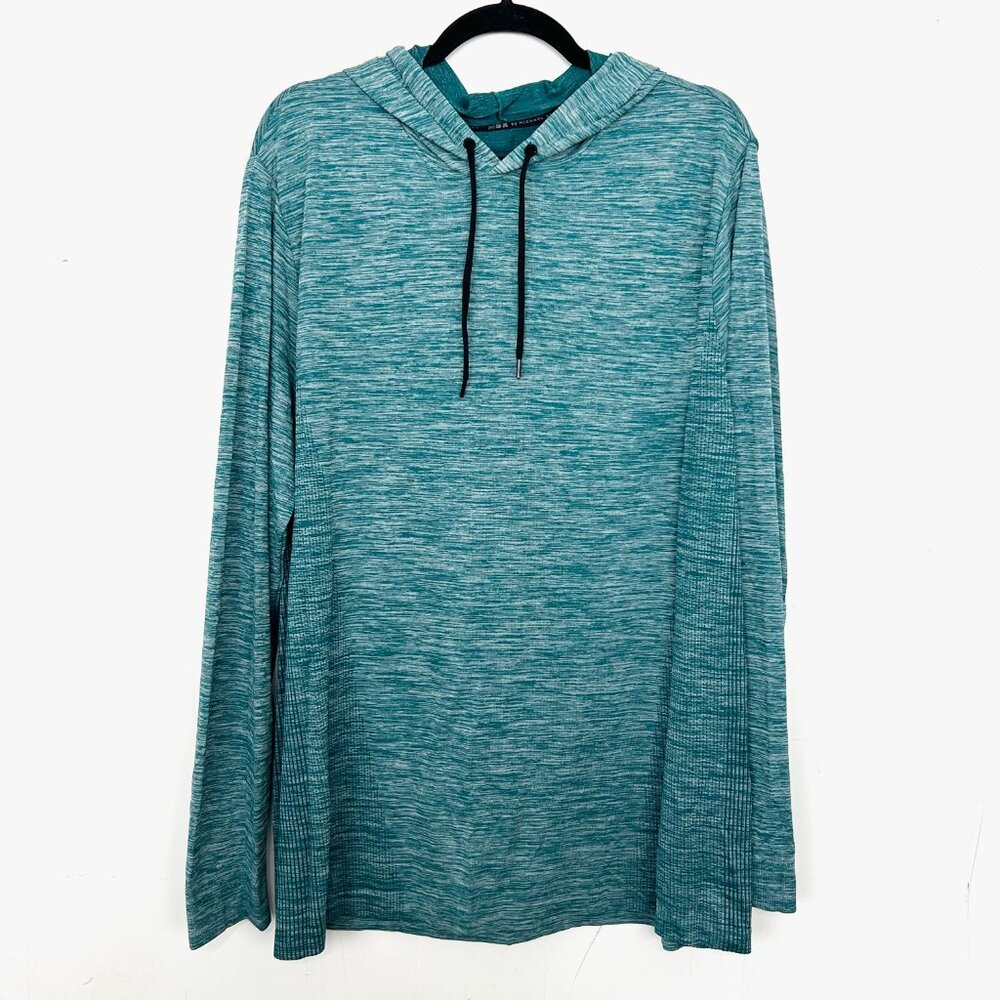 MSX‎ Michael Strahan Hoodie Heather Teal Active Large